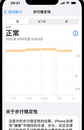 孟津iPhone手机维修如何在iPhone开启'步行稳定性通知'