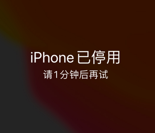 孟津苹果手机维修分享:iPhone 显示“不可用”或“已停用”怎么办？还能保留数据吗？ 