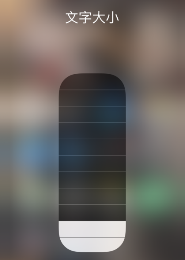 孟津苹果手机维修分享小技巧：在 iPhone 控制中心快速调节字体大小 