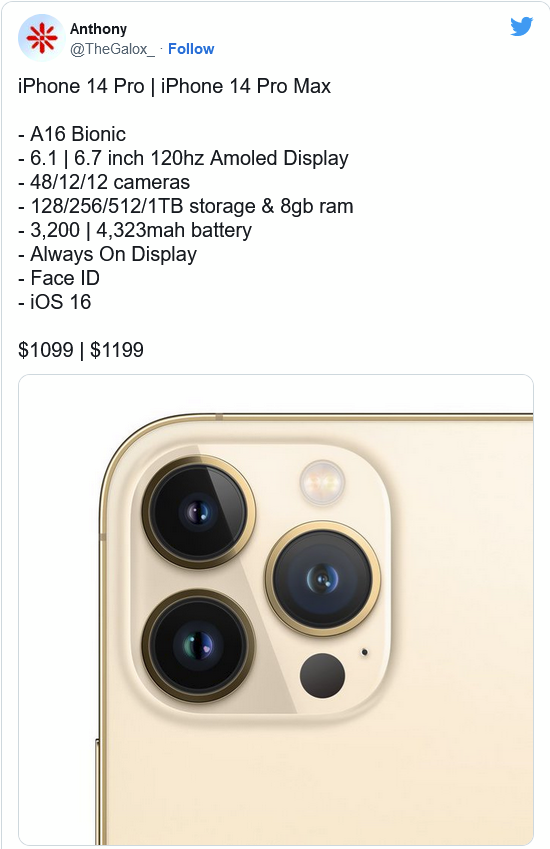 孟津苹果14维修分享iPhone 14全系涨价 
