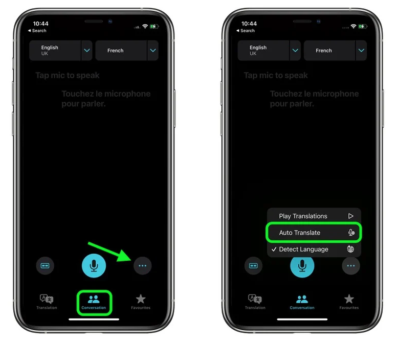 孟津苹果手机维修分享iOS 15 “翻译” App 新改进 