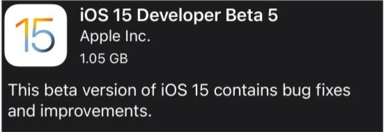 孟津苹果手机维修分享如何升级到iOS15.0 beta5 